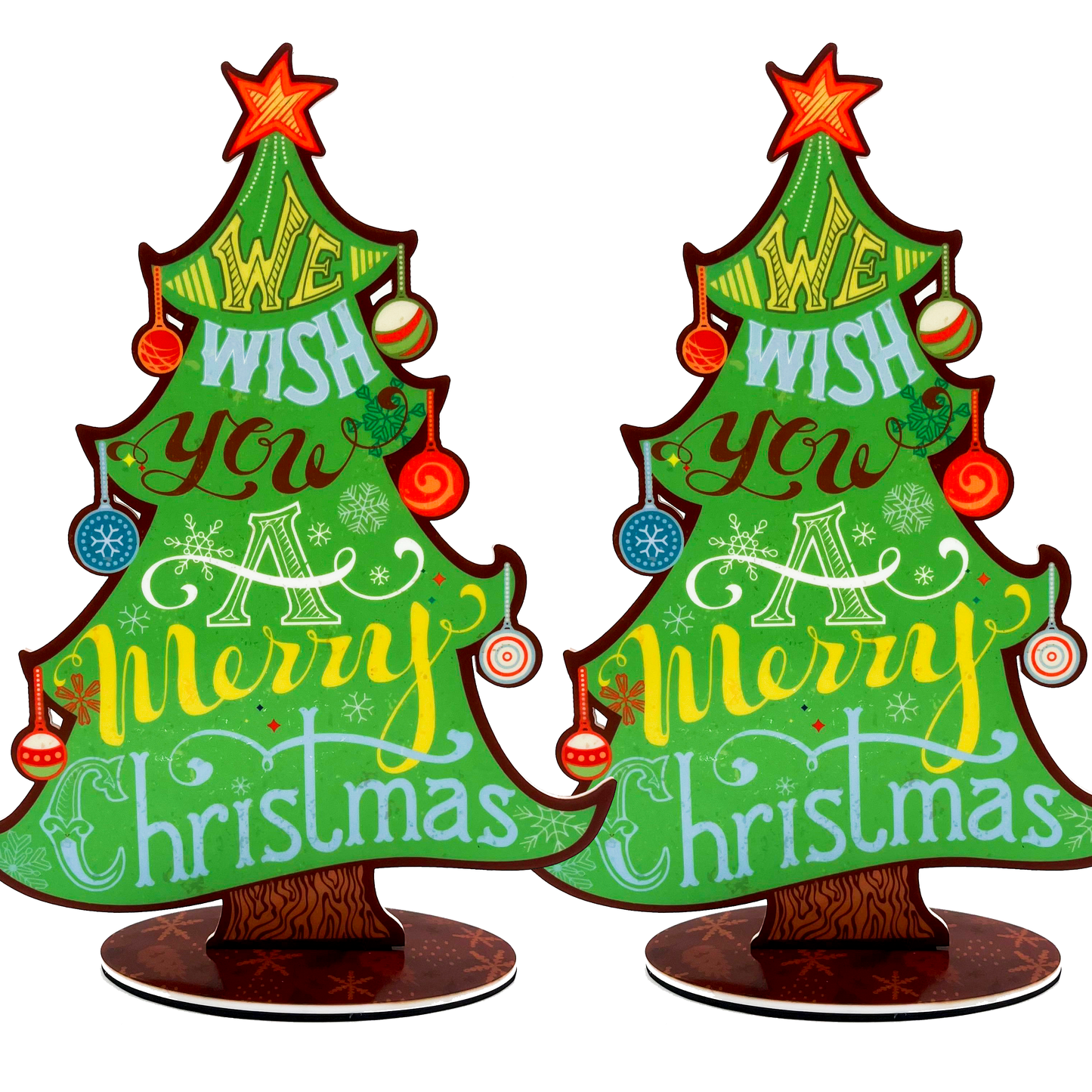 Tabletop Decor: Merry Christmas