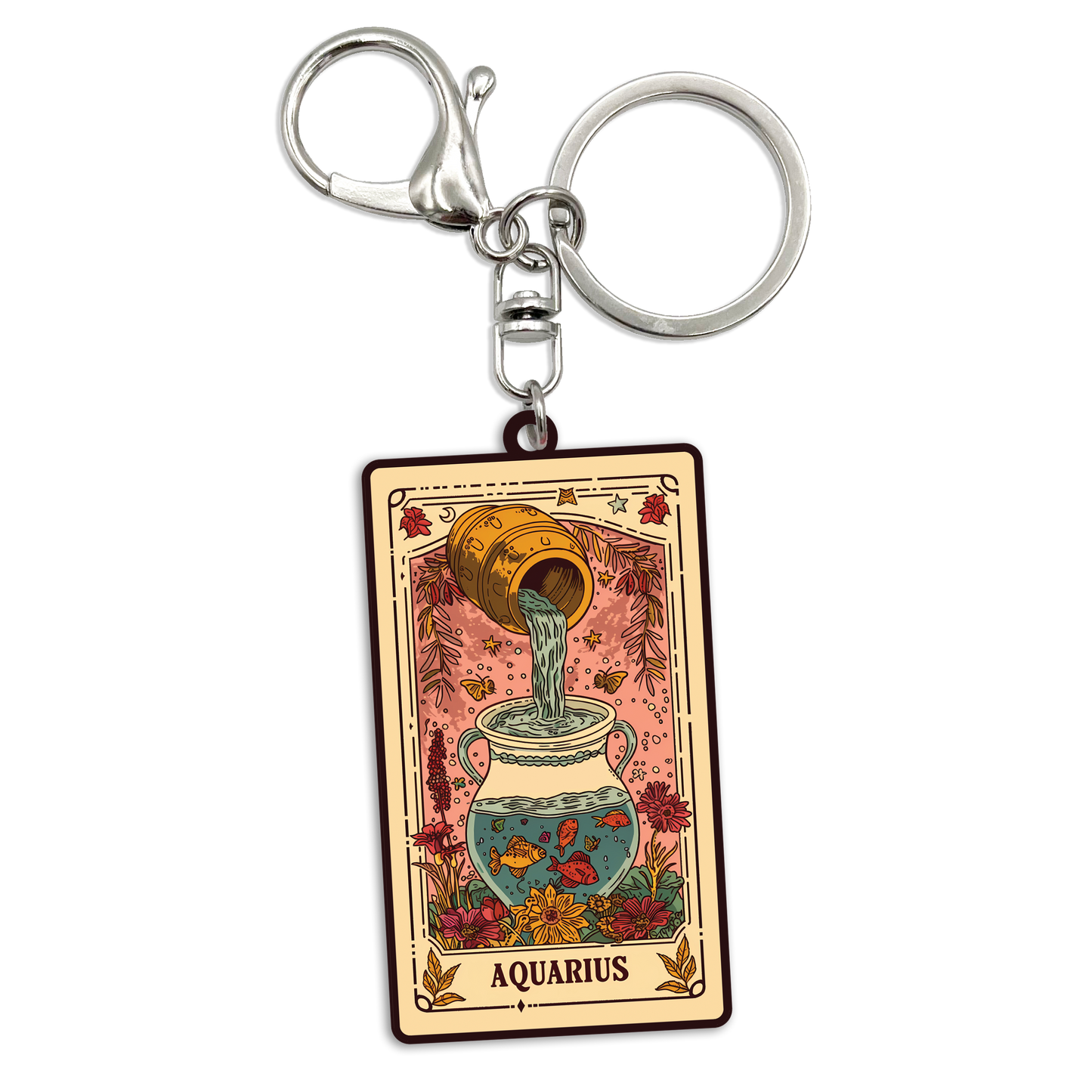 Acrylic Bag Charm: Aquarius