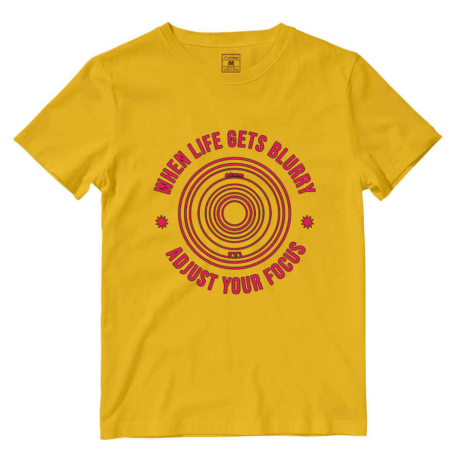 Cotton Shirt: Adjust Focus