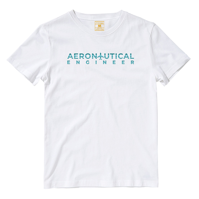 Cotton Shirt: Aeronautical Engineer Metallic