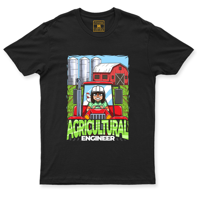 C. Spandex Shirt: Agricultural Engineer Female