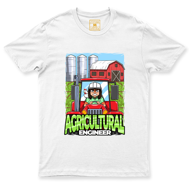C. Spandex Shirt: Agricultural Engineer Female
