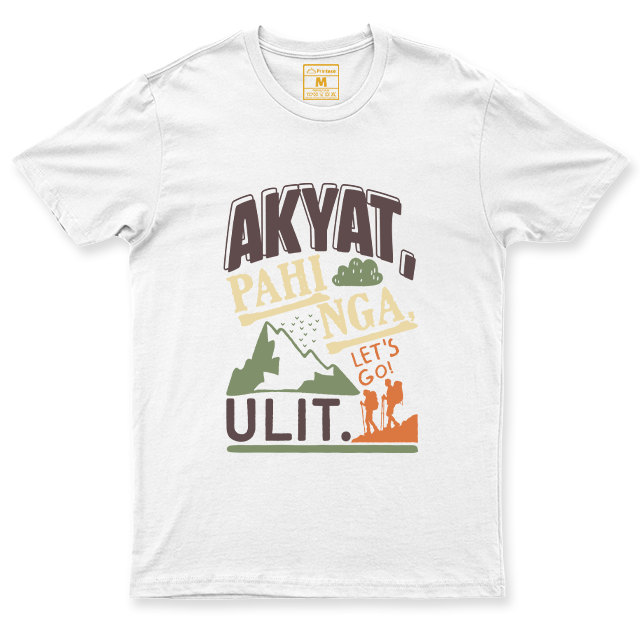 Drifit Shirt: Akyat, Pahinga, Ulit