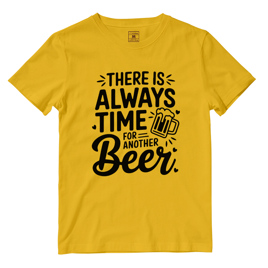 Cotton Shirt: Always Time Beer