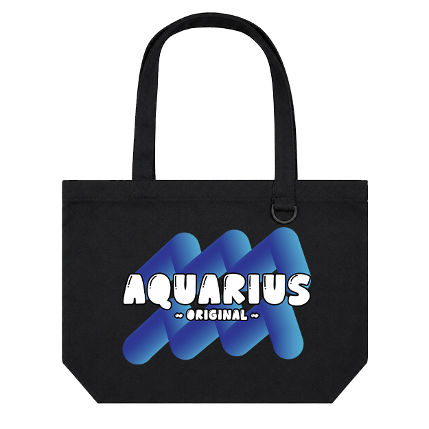 Landscape Tote Bag: Aquarius Bubble