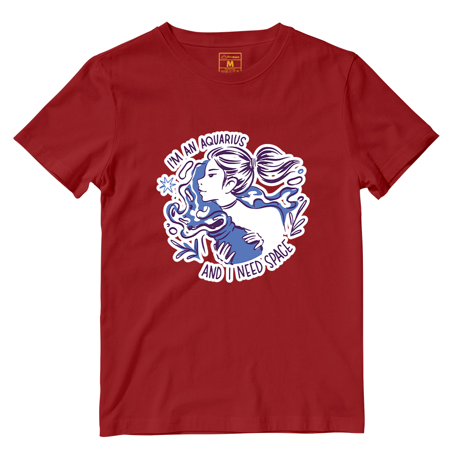 Cotton Shirt: Aquarius Lady