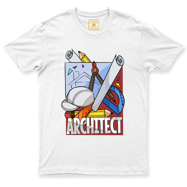 Drifit Shirt: Architect Doodle