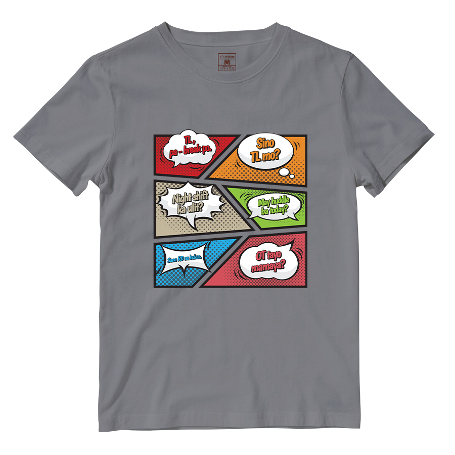 Cotton Shirt: BPO Comic Speech Bubbles