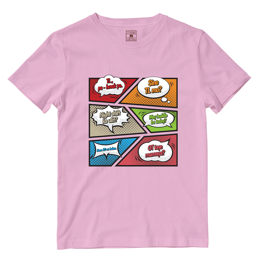 Cotton Shirt: BPO Comic Speech Bubbles