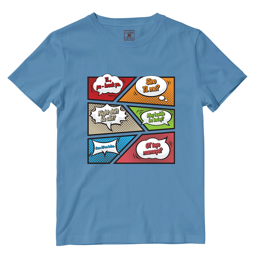 Cotton Shirt: BPO Comic Speech Bubbles