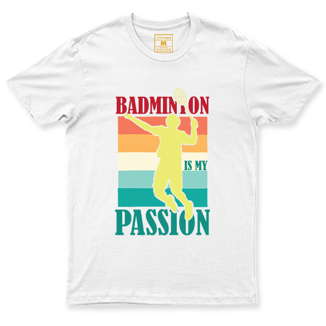 Drifit Shirt: Badminton Passion