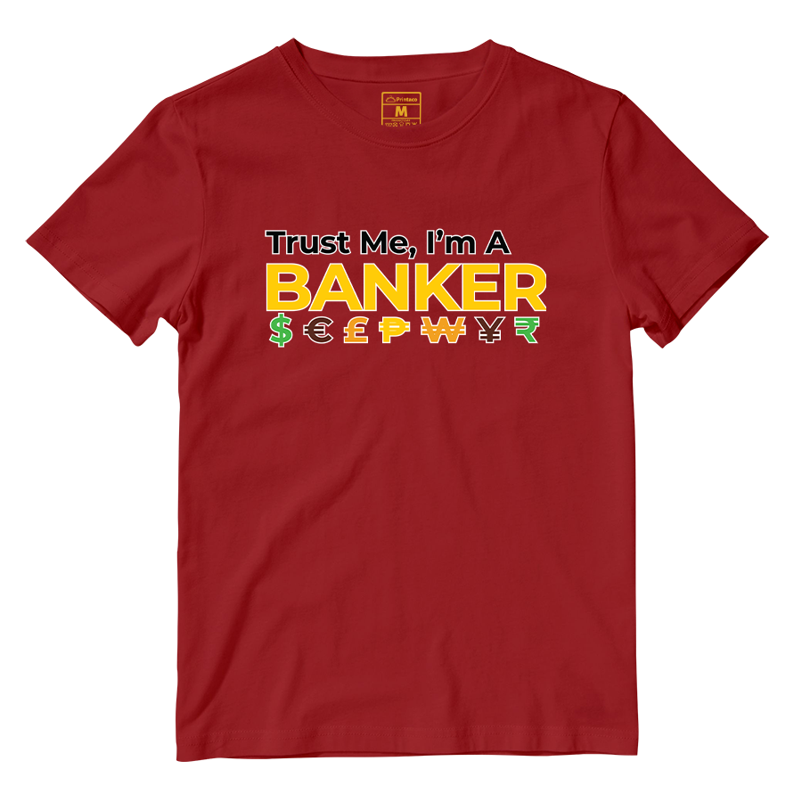 Cotton Shirt: Banker Currency