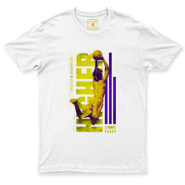 Drifit Shirt: Basketball Higher Stronger