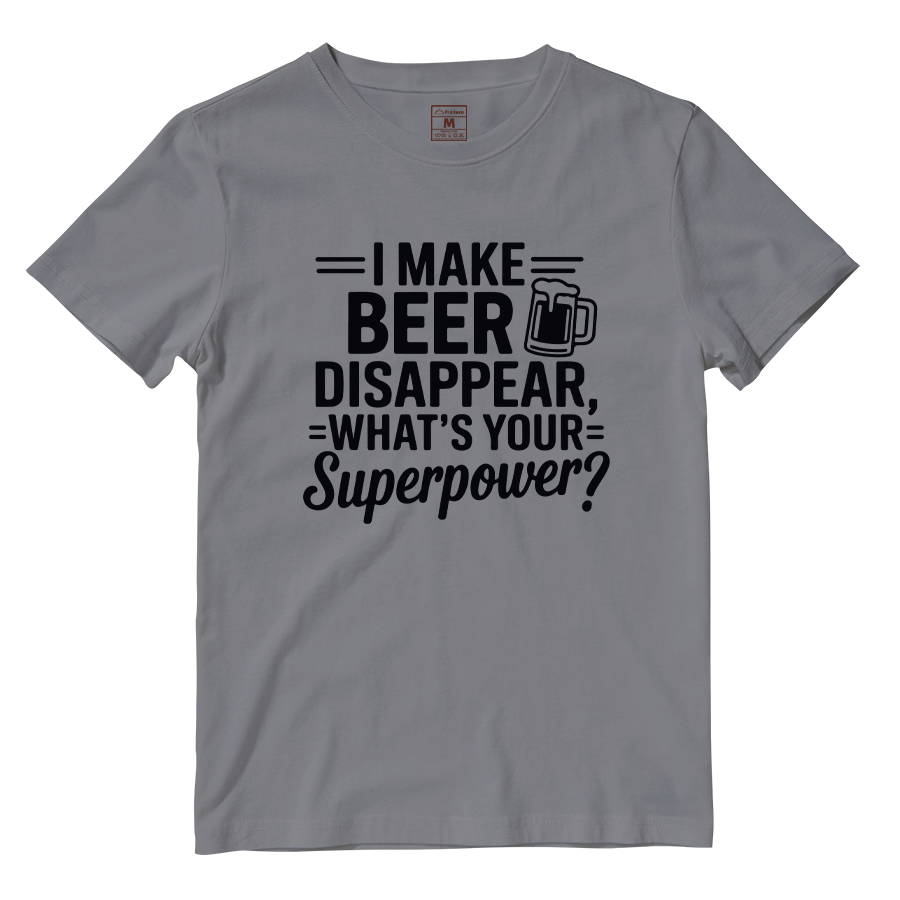 Cotton Shirt: Beer Disappear