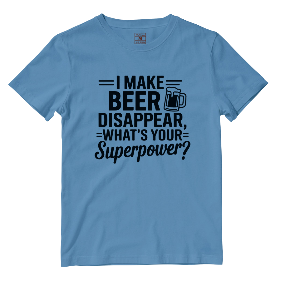 Cotton Shirt: Beer Disappear
