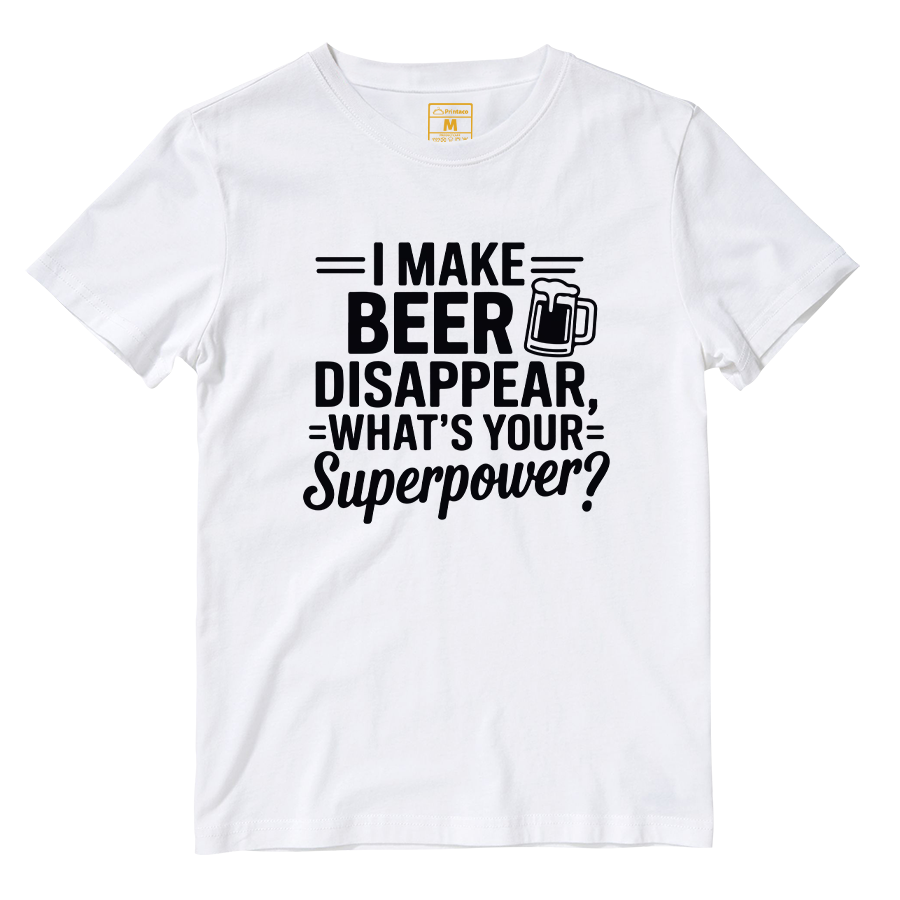 Cotton Shirt: Beer Disappear