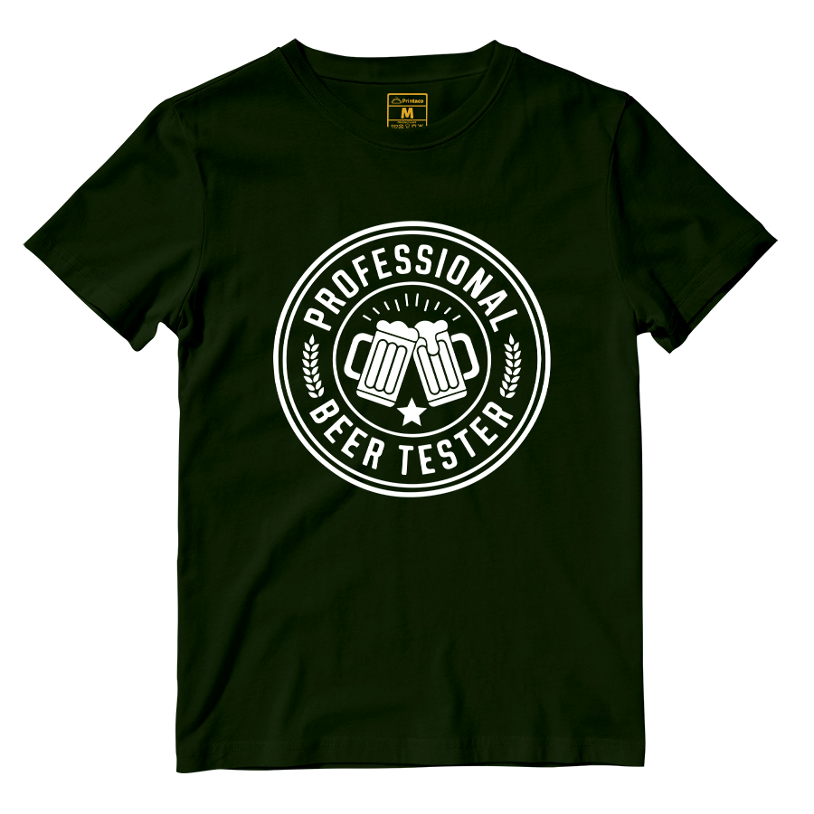 Cotton Shirt: Beer Tester