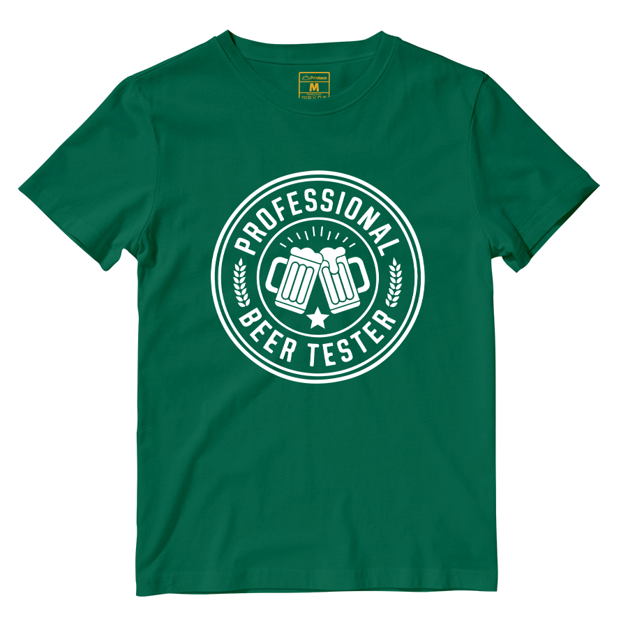 Cotton Shirt: Beer Tester
