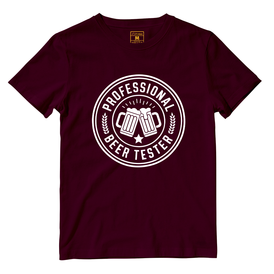 Cotton Shirt: Beer Tester