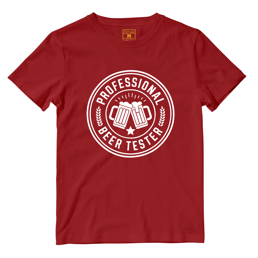 Cotton Shirt: Beer Tester