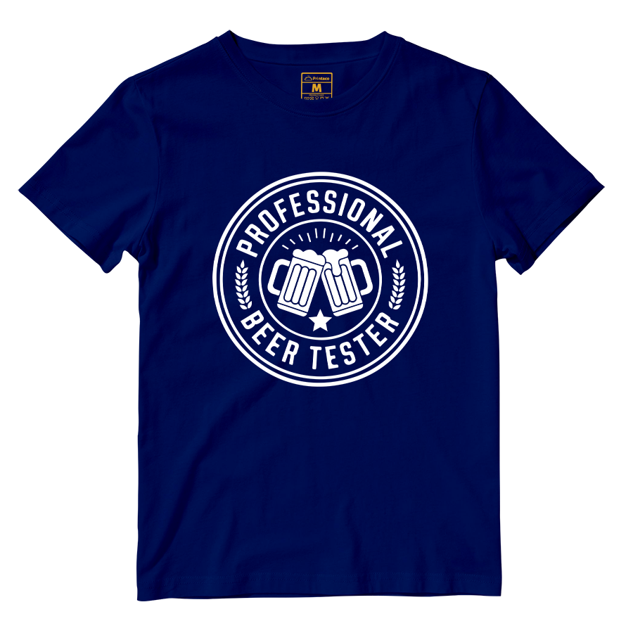 Cotton Shirt: Beer Tester