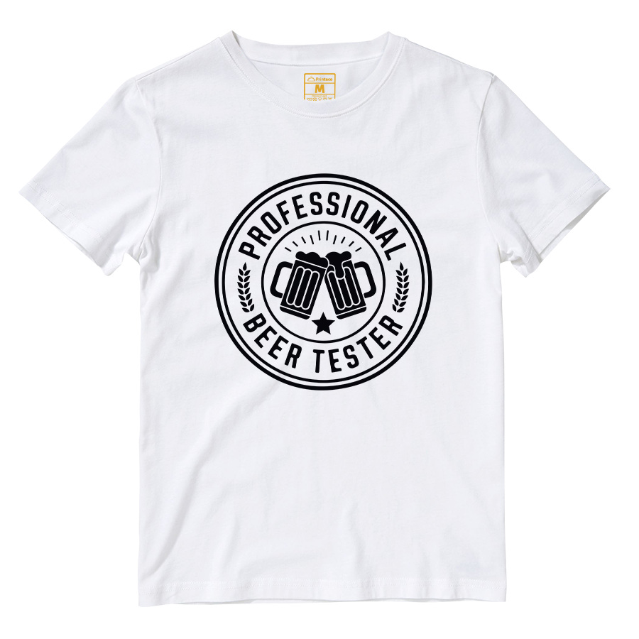 Cotton Shirt: Beer Tester