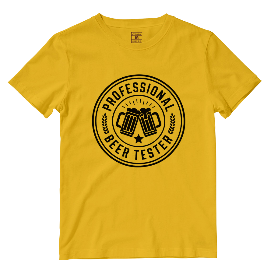 Cotton Shirt: Beer Tester