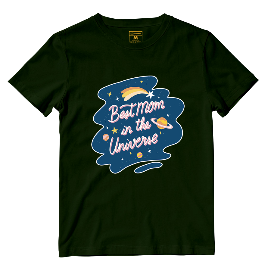 Cotton Shirt: Best Mom In The Universe