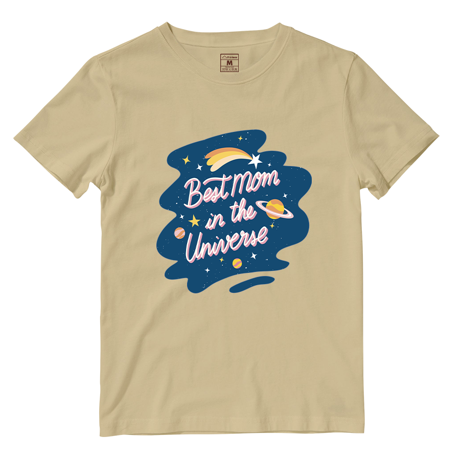 Cotton Shirt: Best Mom In The Universe