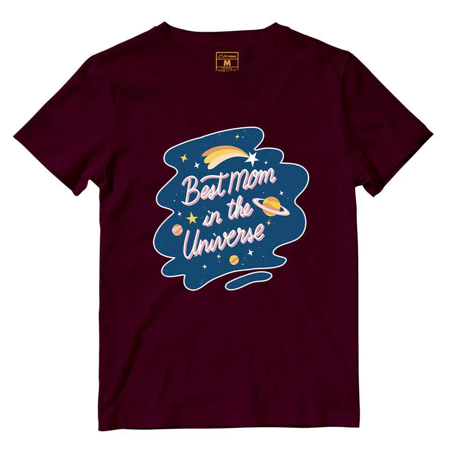 Cotton Shirt: Best Mom In The Universe