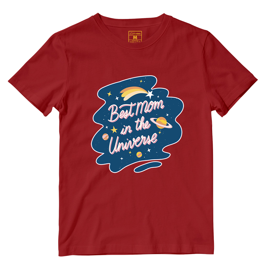 Cotton Shirt: Best Mom In The Universe