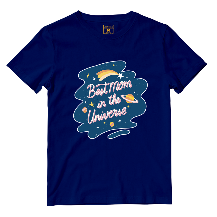 Cotton Shirt: Best Mom In The Universe