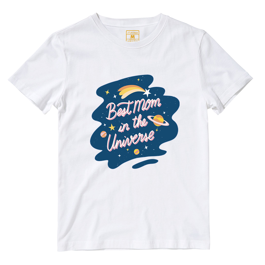 Cotton Shirt: Best Mom In The Universe