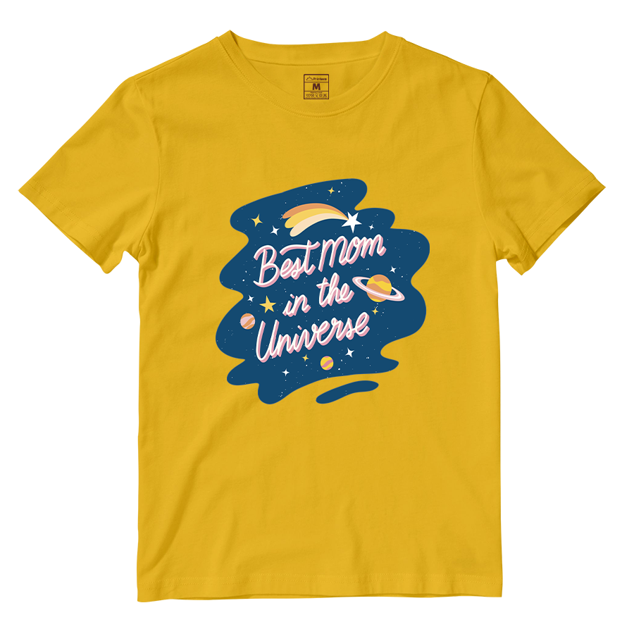 Cotton Shirt: Best Mom In The Universe