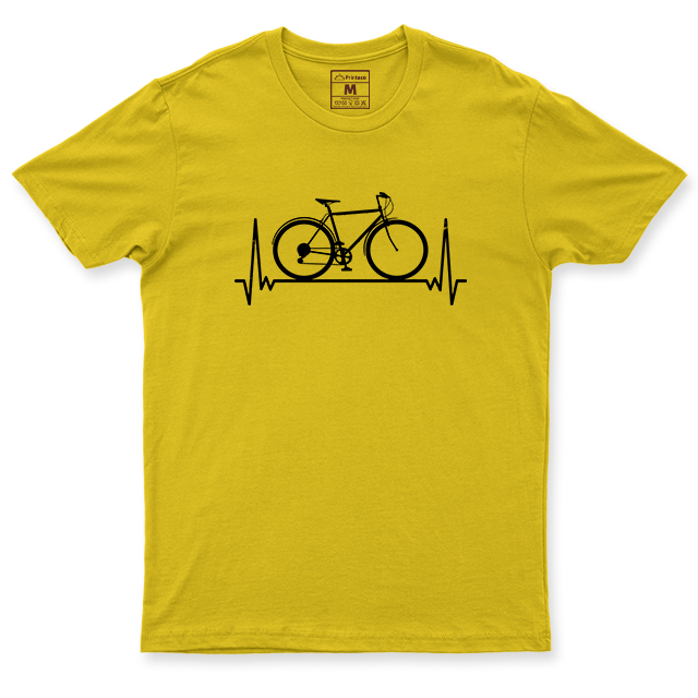Drifit Shirt: Bicycle Heartbeat