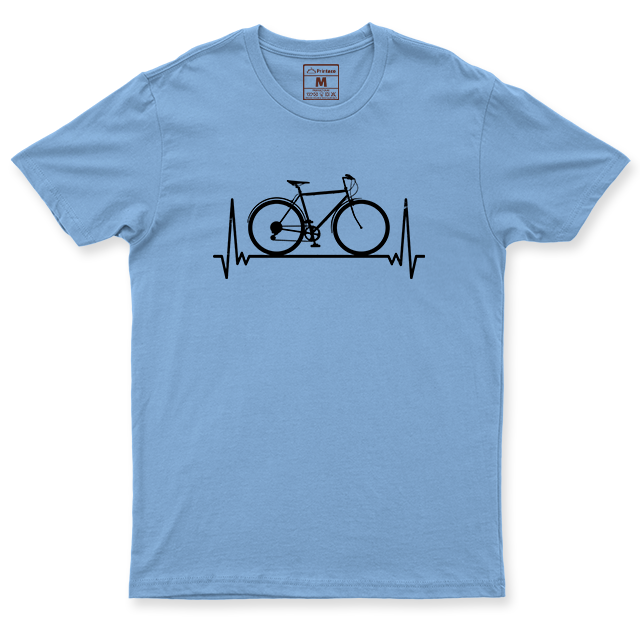 Drifit Shirt: Bicycle Heartbeat