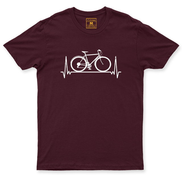 Drifit Shirt: Bicycle Heartbeat