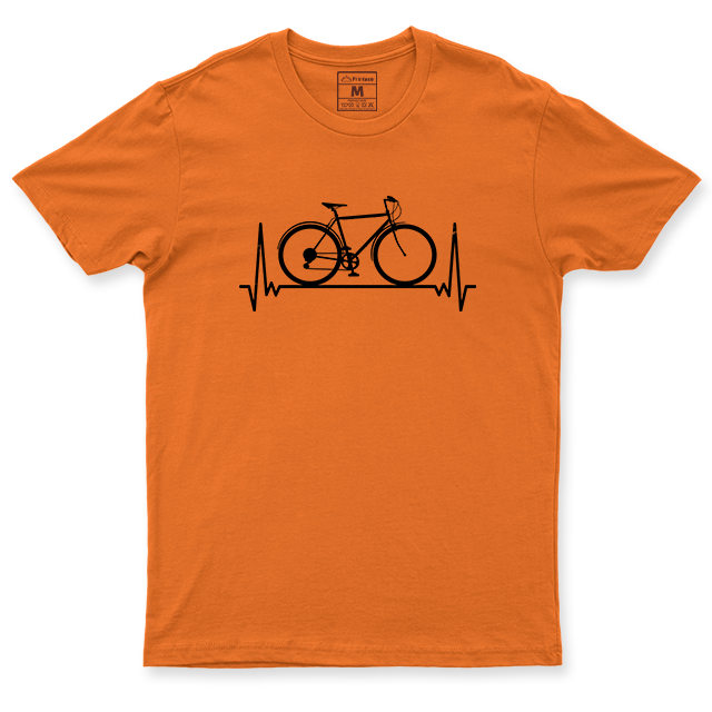 Drifit Shirt: Bicycle Heartbeat