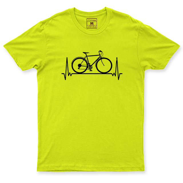 Drifit Shirt: Bicycle Heartbeat