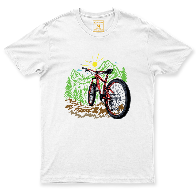 Drifit Shirt: Bicycle Nature