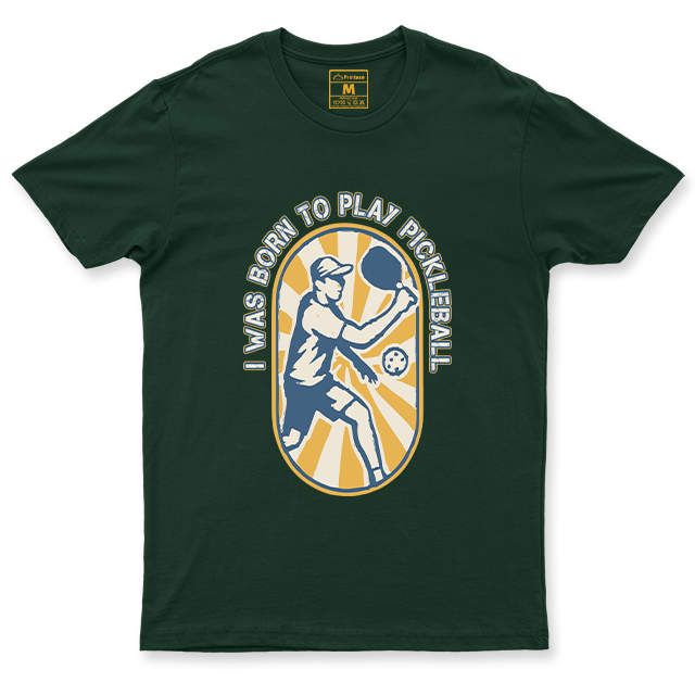 Drifit Shirt: Born to Play Pickleball
