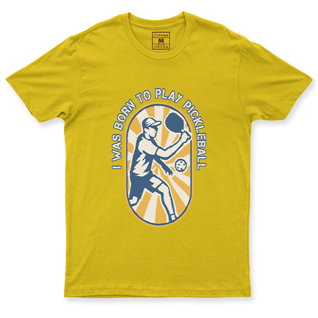 Drifit Shirt: Born to Play Pickleball