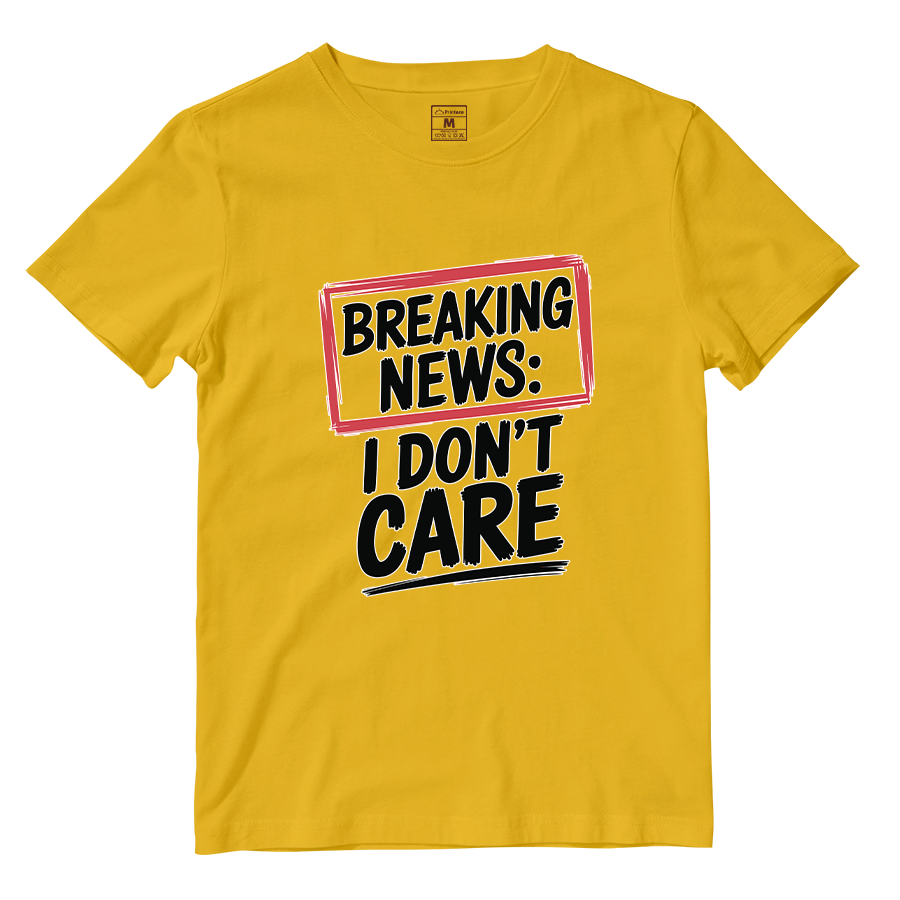 Cotton Shirt: Breaking News