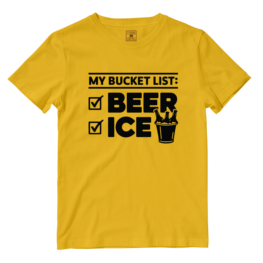 Cotton Shirt: Bucket List