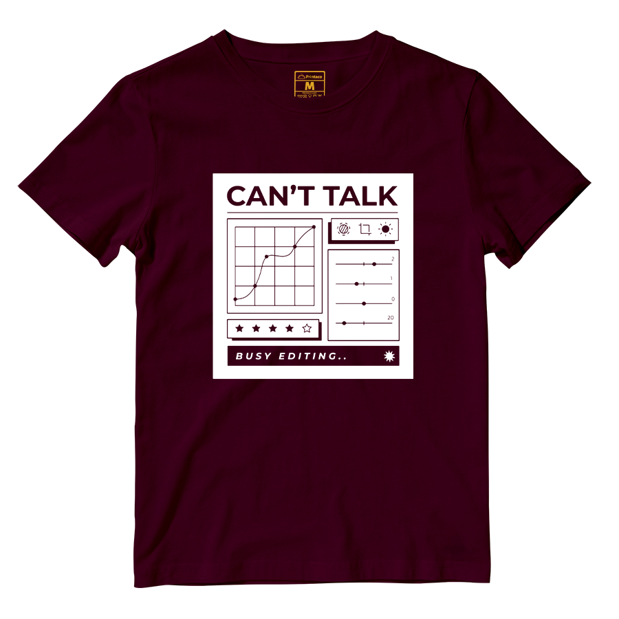 Cotton Shirt: Busy Editing