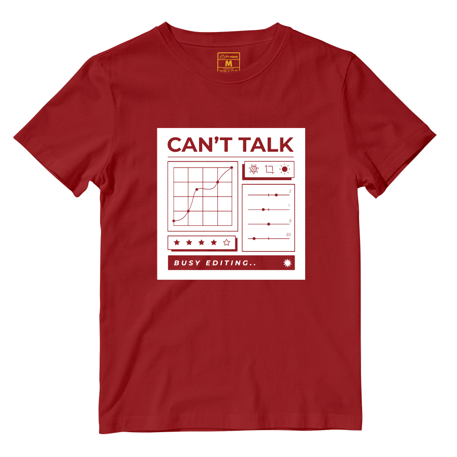 Cotton Shirt: Busy Editing