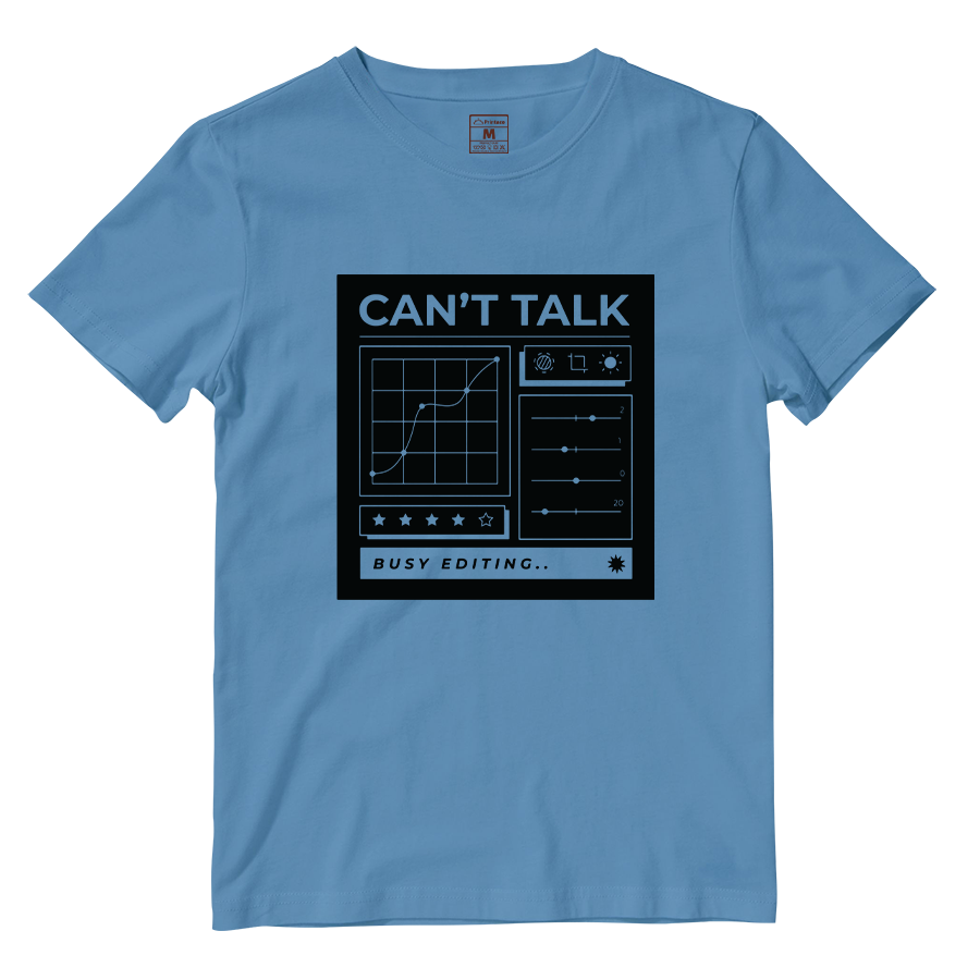 Cotton Shirt: Busy Editing
