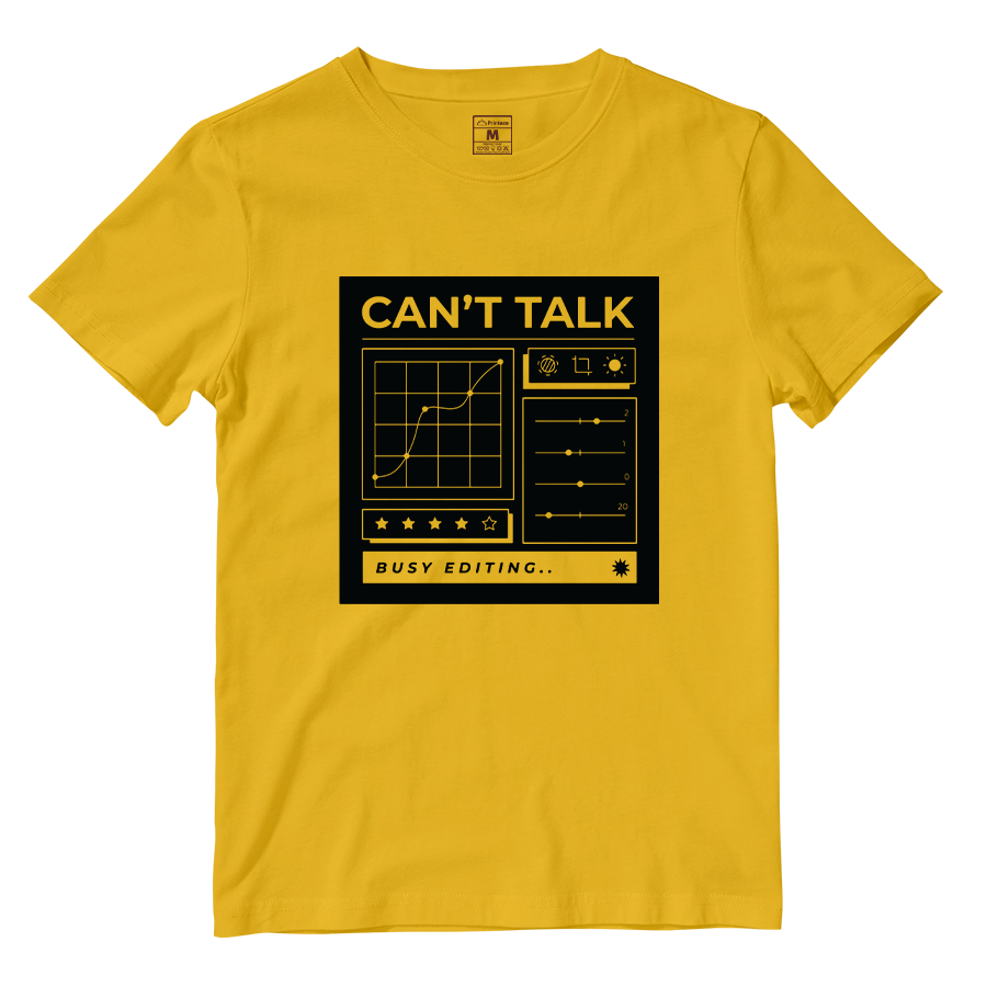 Cotton Shirt: Busy Editing