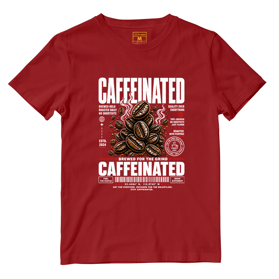 Cotton Shirt: Caffeineted