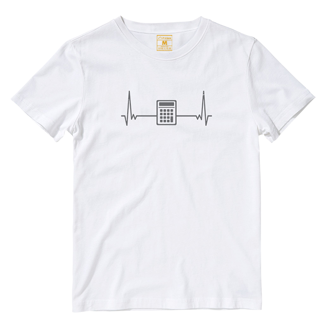 Cotton Shirt: Calculator Heartbeat
